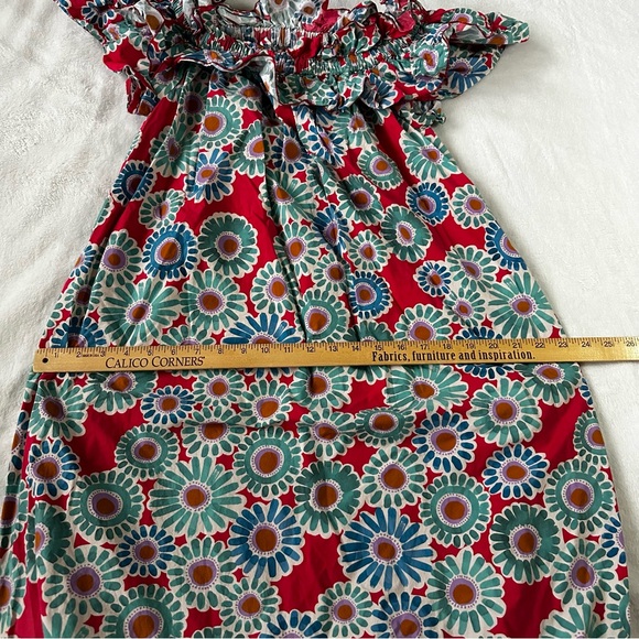 La DoubleJ Breakfast Crazy Daisy Maxi Dress Size medium - Picture 13 of 15